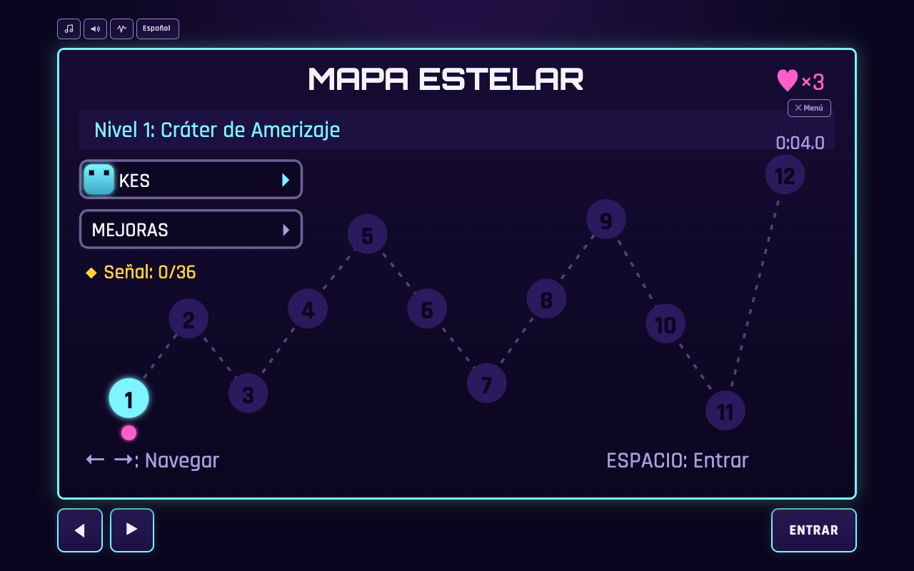 Astro Leap star map